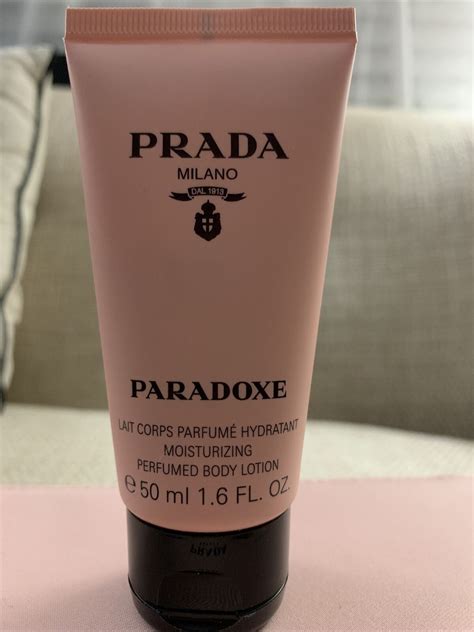 paradoxe prada body lotion|paradoxe Prada refill.